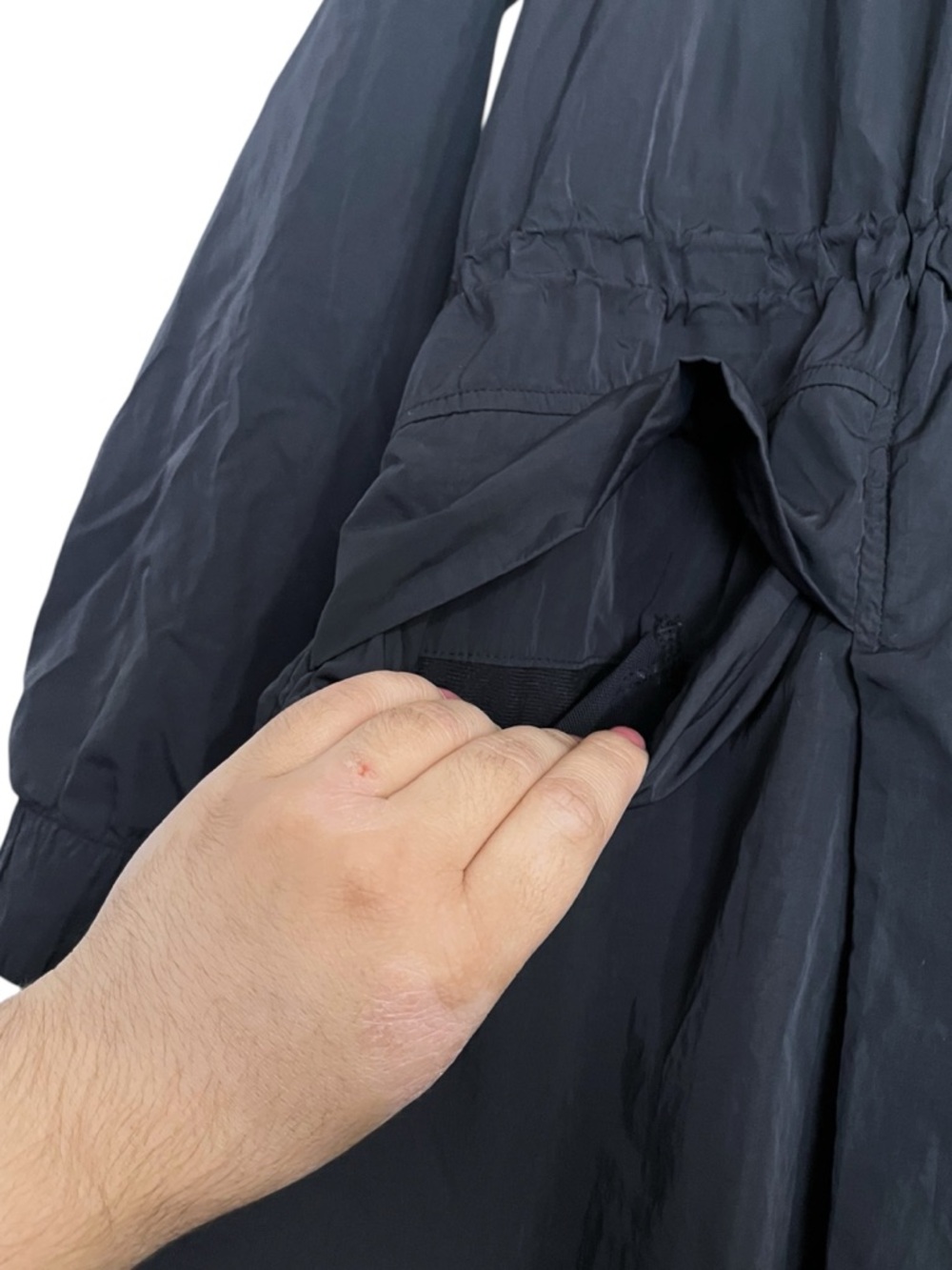 Lululemon Lululemon Pack & Glyde Jacket Solid Black Packable Full Zip size 8 - Picture 11 of 15